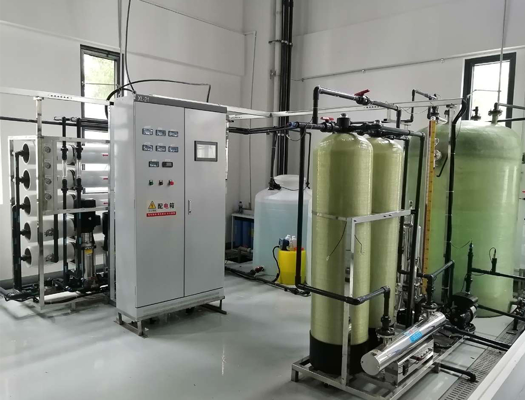 2-ton/hour dual-stage reverse osmosis pure water equipment
