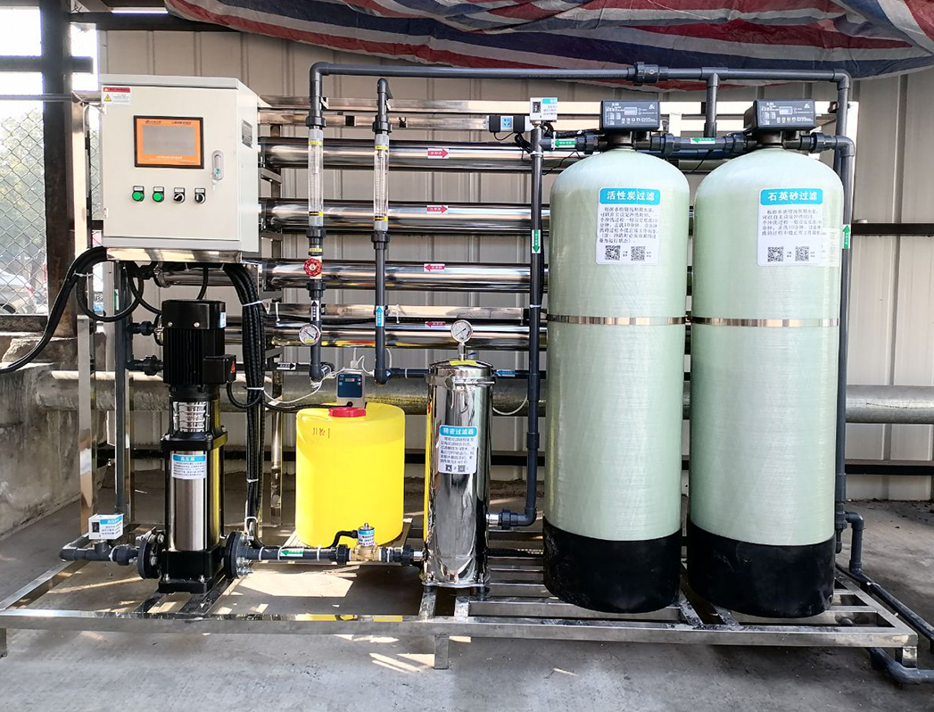 2T/H single-stage reverse osmosis equipment